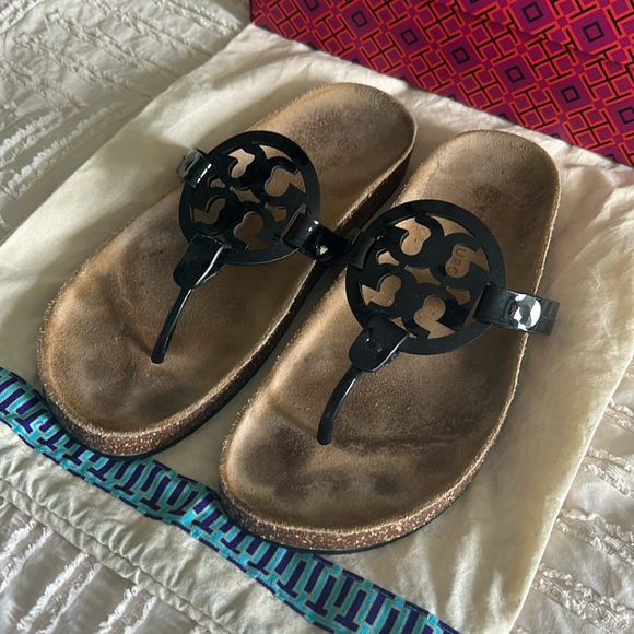 Tory Burch Miller Cloud Perfect black 9.5 - Picture 2 of 8